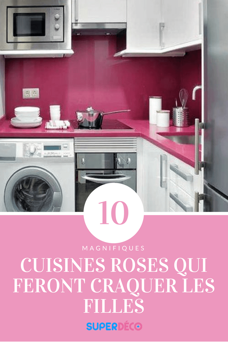 10 cuisines roses qui feront craquer les filles
