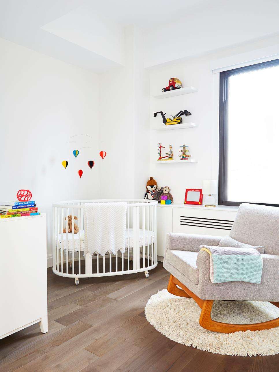 Chambre bébé minimaliste