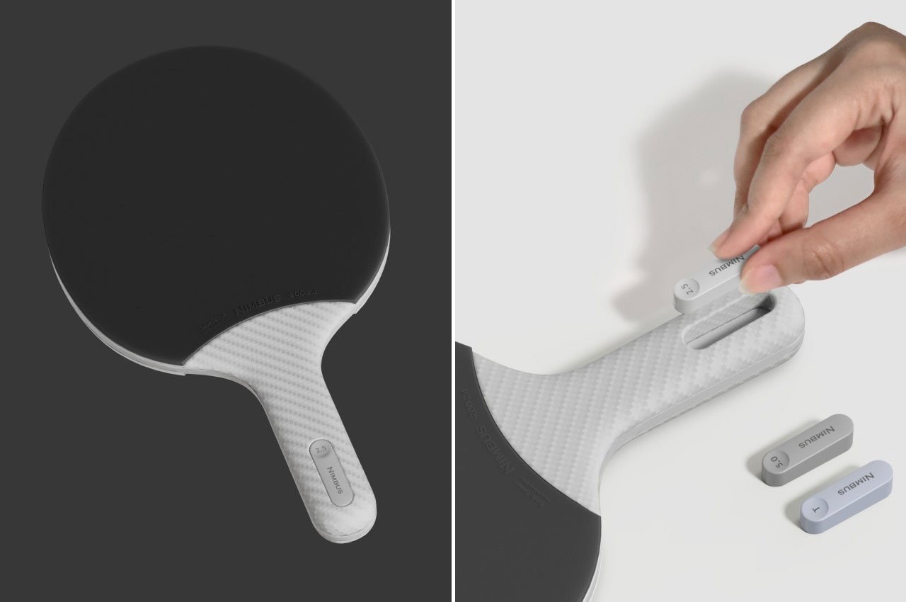 Poignées Raquette Ping-Pong Pour Quest 3 - Adaptateur VR Réaliste | 2 Pièces Blanc